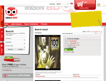 Tablet Screenshot of bdedizioni.fumetto-online.it