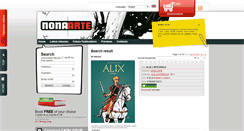 Desktop Screenshot of nonaarte.fumetto-online.it